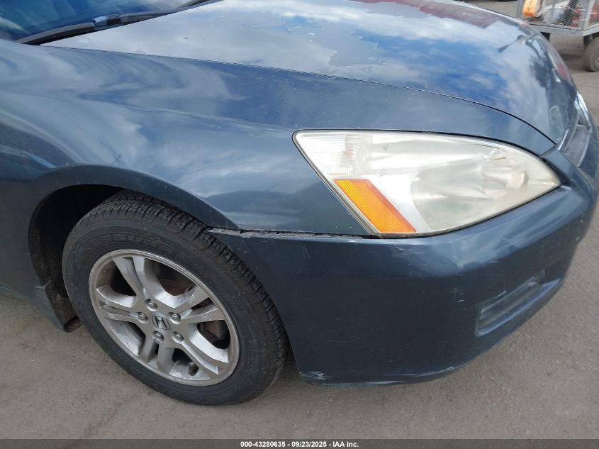 2006 Honda Accord 2.4 Ex VIN: JHMCM56876C011384 Lot: 43280635