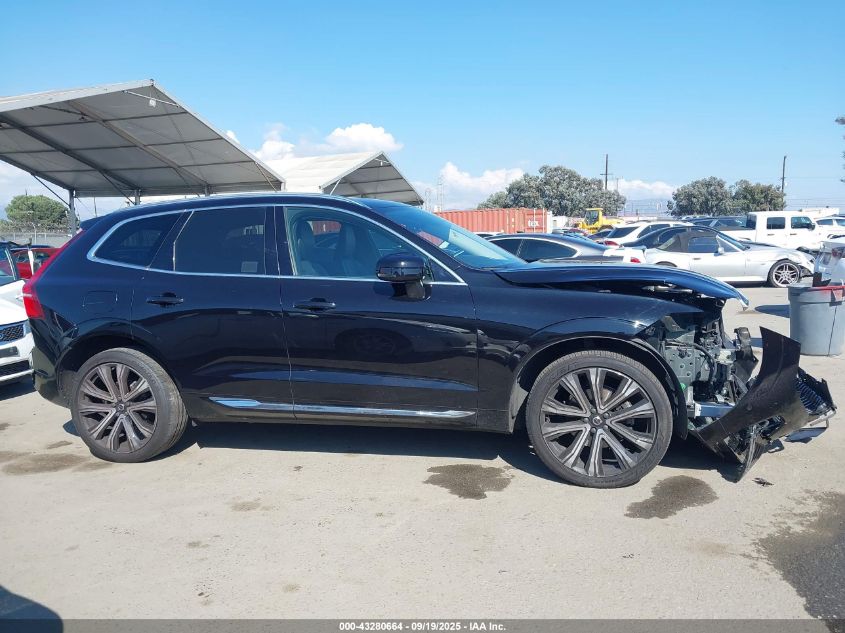 2023 Volvo Xc60 B5 Ultimate Bright Theme VIN: YV4L12DA9P1395144 Lot: 43280664