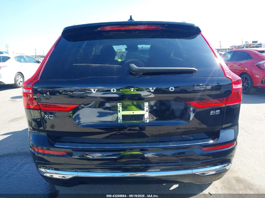 2023 Volvo Xc60 B5 Ultimate Bright Theme VIN: YV4L12DA9P1395144 Lot: 43280664