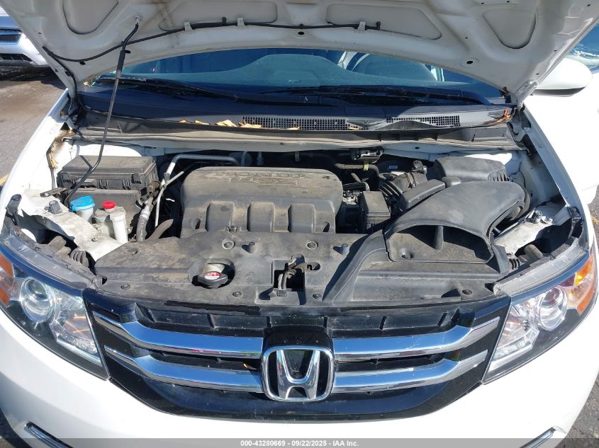 2014 Honda Odyssey Ex-L VIN: 5FNRL5H62EB114336 Lot: 43280669