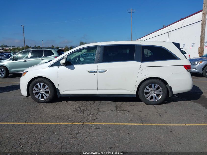 2014 Honda Odyssey Ex-L VIN: 5FNRL5H62EB114336 Lot: 43280669