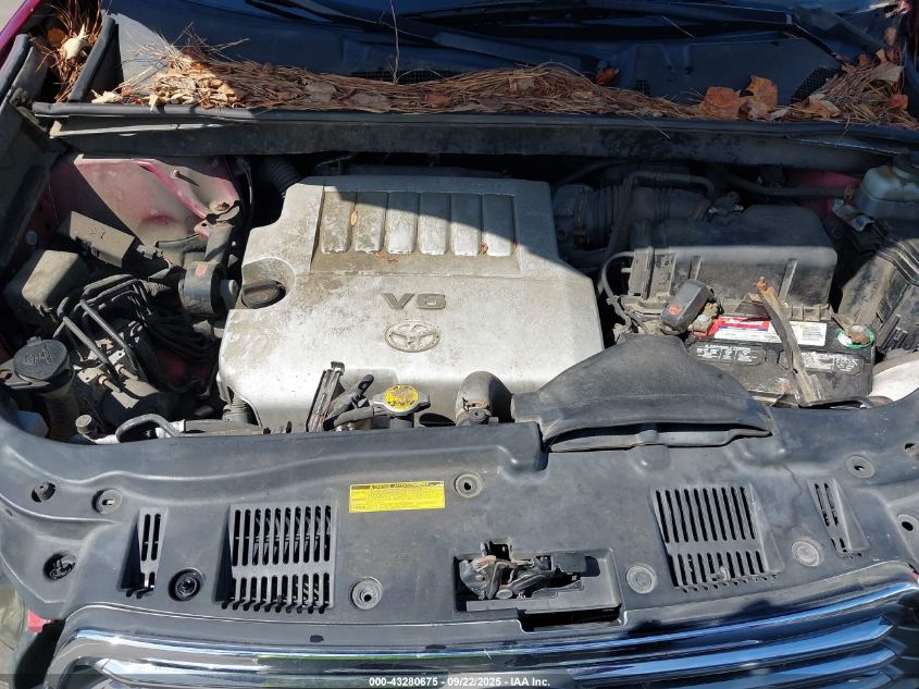 2009 Toyota Highlander Limited VIN: JTEES42A392145401 Lot: 43280675