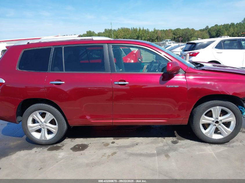 2009 Toyota Highlander Limited VIN: JTEES42A392145401 Lot: 43280675