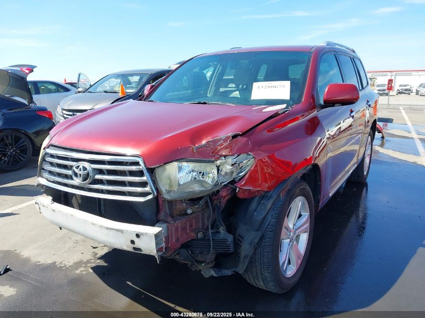 2009 Toyota Highlander Limited VIN: JTEES42A392145401 Lot: 43280675