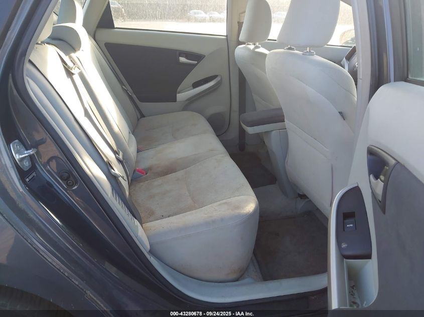 2011 Toyota Prius Two VIN: JTDKN3DU5B1425249 Lot: 43280678