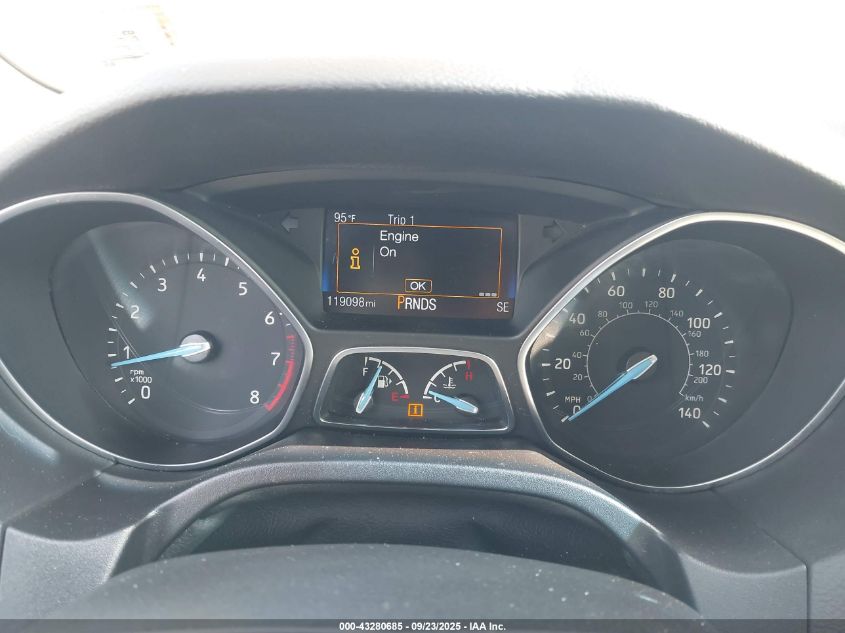 2016 Ford Focus Titanium VIN: 1FADP3N22GL205374 Lot: 43280685