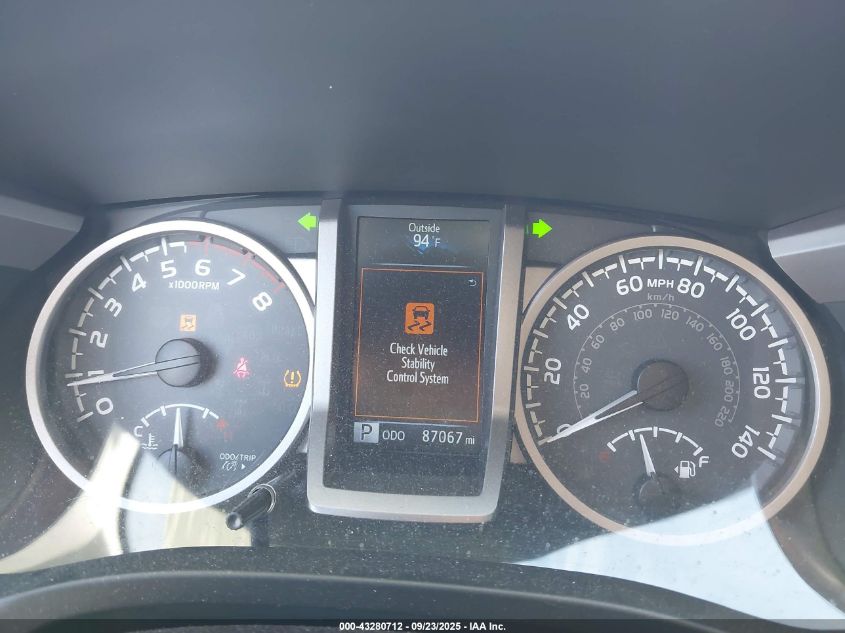 2017 Toyota Tacoma Sr5 VIN: 5TFAX5GN6HX083449 Lot: 43280712