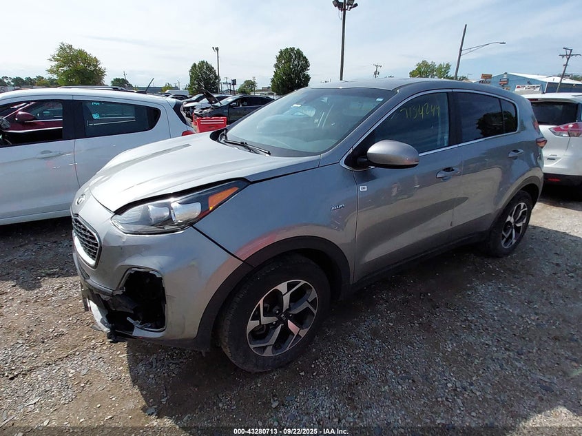 2022 KIA SPORTAGE LX - KNDPMCAC4N7966878
