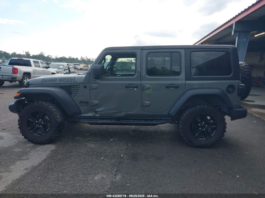 2020 Jeep Wrangler Unlimited Sport Altitude 4X4 VIN: 1C4HJXDG8LW252323 Lot: 43280716
