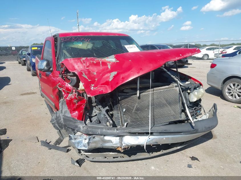 2002 Chevrolet Silverado 1500 Ls VIN: 2GCEC19T621103253 Lot: 43280741