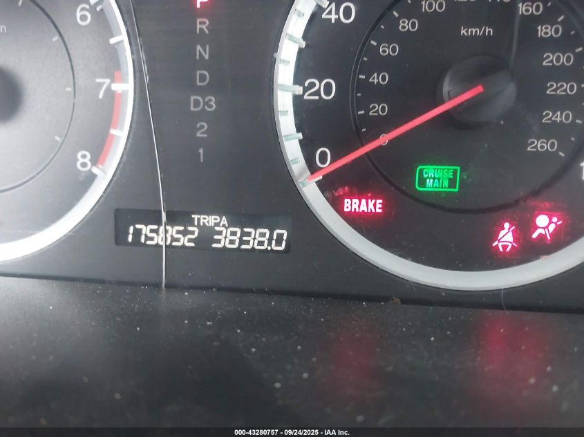 2011 Honda Accord 2.4 Lx VIN: 1HGCP2F32BA037751 Lot: 43280757