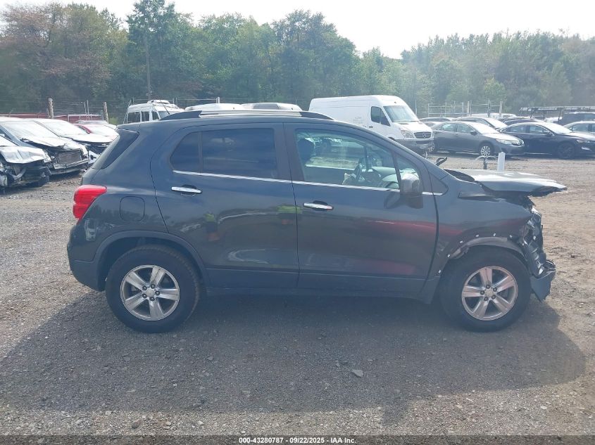 2018 Chevrolet Trax Lt VIN: 3GNCJPSB2JL299763 Lot: 43280787