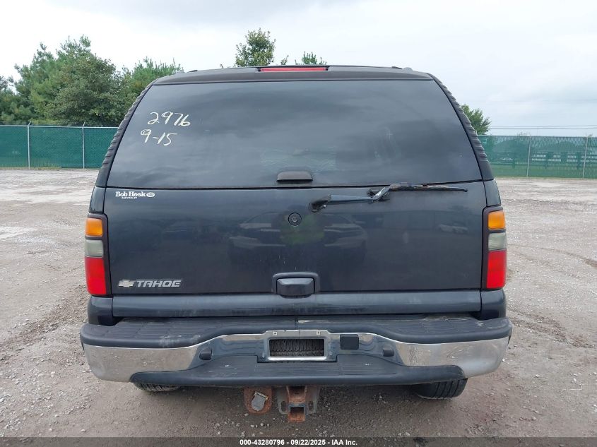 2006 Chevrolet Tahoe Lt VIN: 1GNEK13T26J162976 Lot: 43280796