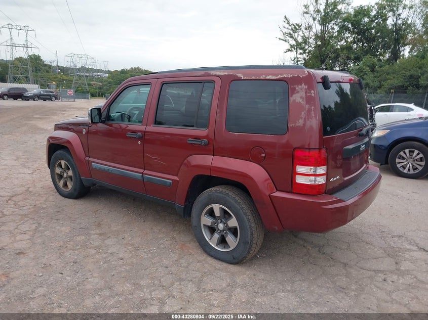 1J8GN28K48W282792 2008 JEEP LIBERTY (NORTH AMERICA) photo no. 3