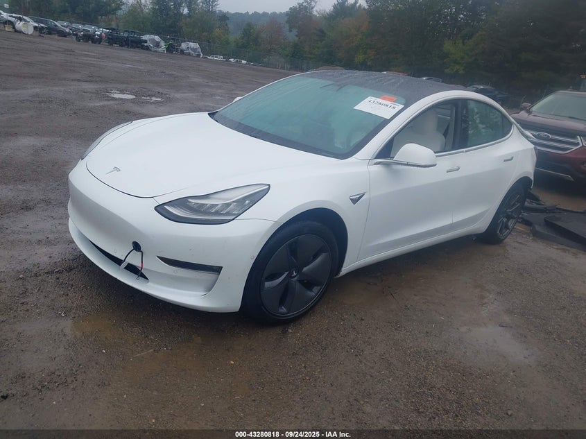 5YJ3E1EB0KF494508 2019 TESLA MODEL 3 photo no. 2