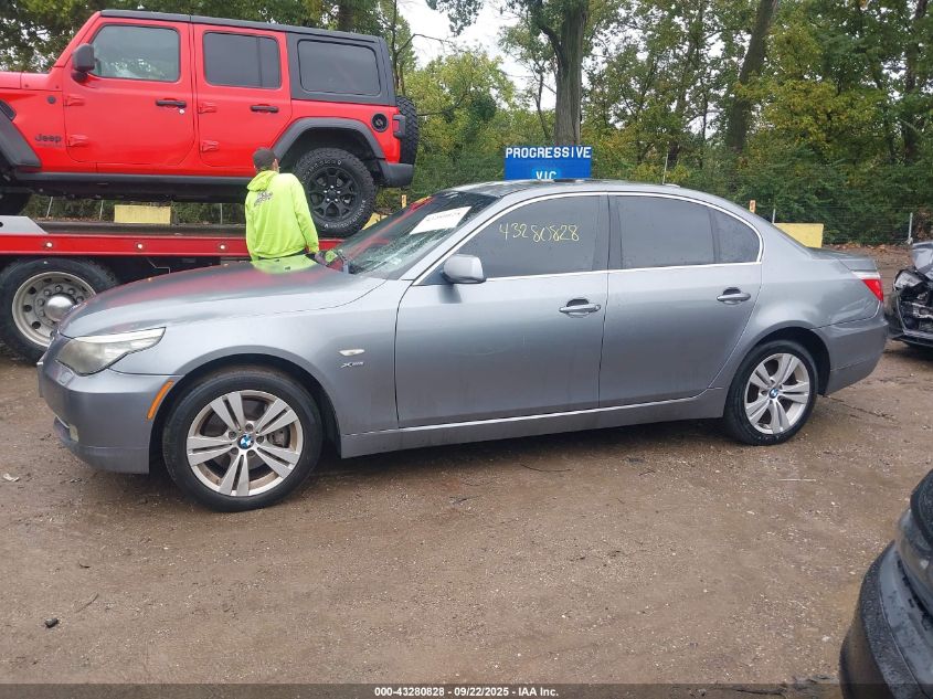 2009 BMW 528I xDrive VIN: WBANV13529C154805 Lot: 43280828