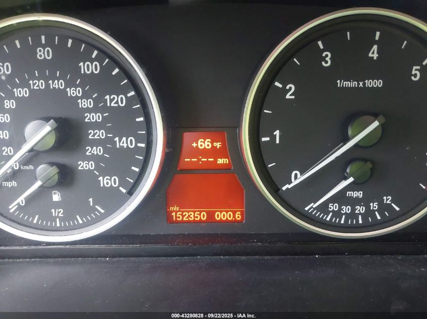 2009 BMW 528I xDrive VIN: WBANV13529C154805 Lot: 43280828