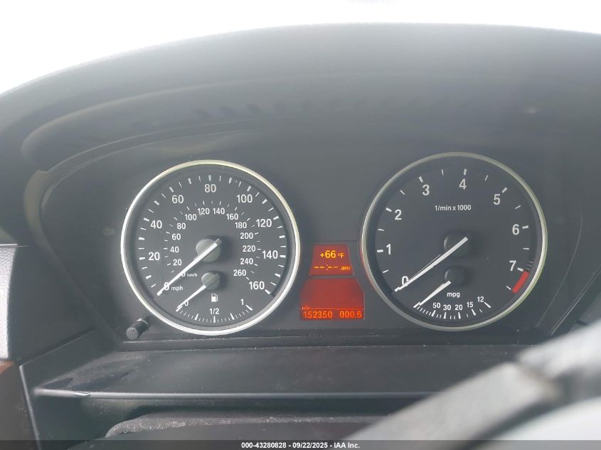 2009 BMW 528I xDrive VIN: WBANV13529C154805 Lot: 43280828