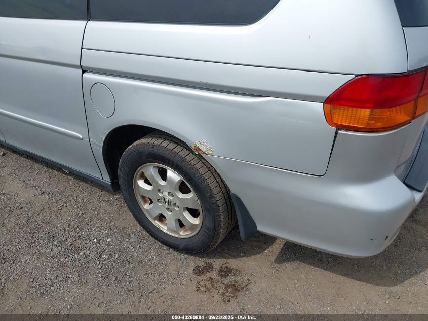 2004 Honda Odyssey Ex-L VIN: 5FNRL18004B056519 Lot: 43280884