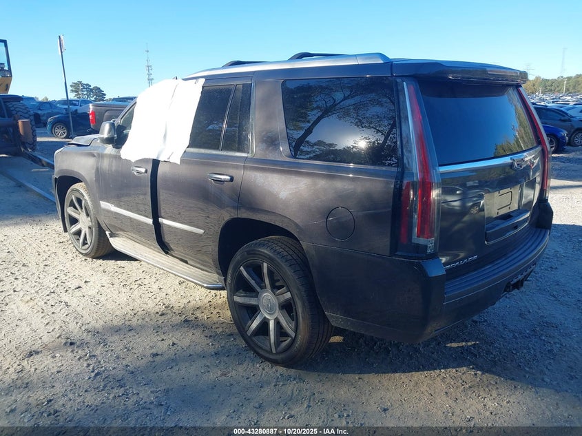Vin: 1gys4mkjxfr597134, lot: 43775491, cadillac escalade luxury 20153