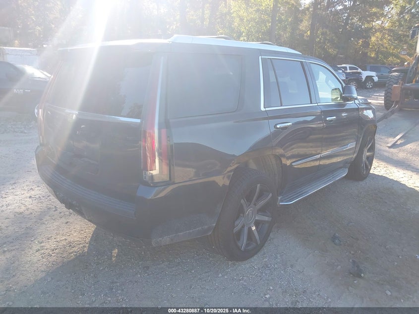 Vin: 1gys4mkjxfr597134, lot: 43775491, cadillac escalade luxury 20154