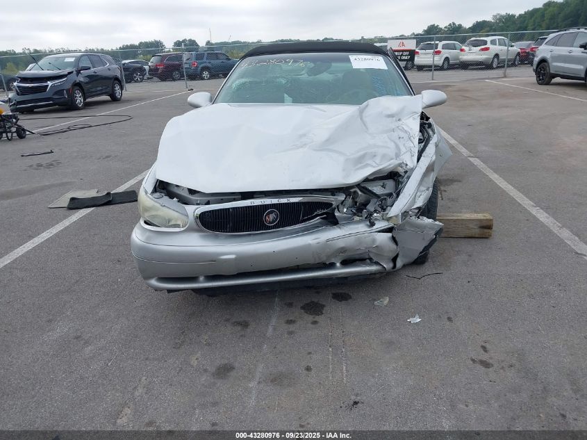 2002 Buick Century Limited VIN: 2G4WY55J521220691 Lot: 43280976