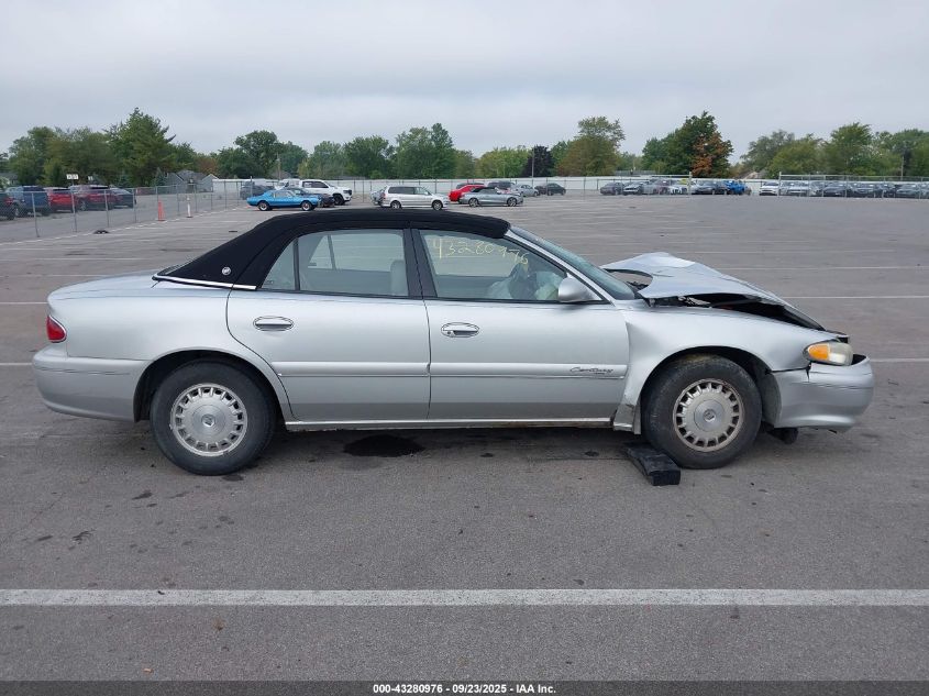 2002 Buick Century Limited VIN: 2G4WY55J521220691 Lot: 43280976