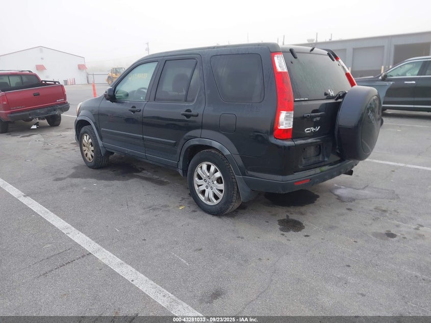 2006 Honda Cr-V Se black other gasoline JHLRD789X6C044671 photo #4