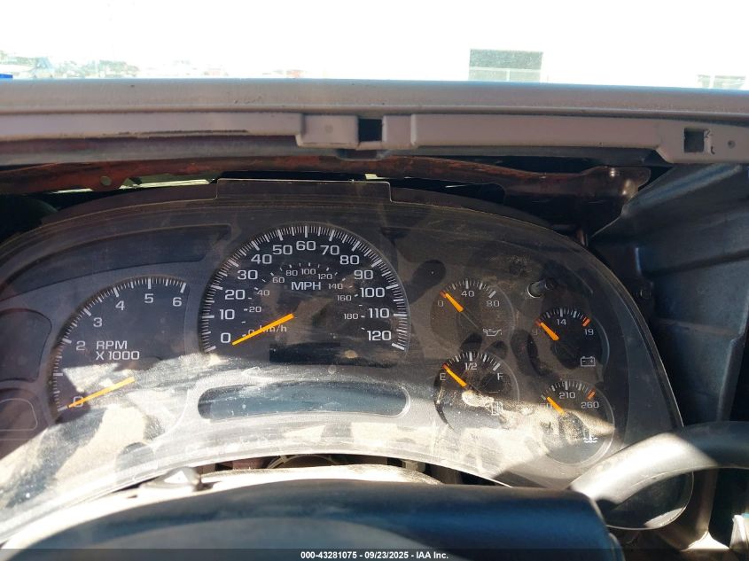 2003 Chevrolet Tahoe Ls VIN: 1GNEC13Z53R240522 Lot: 43281075