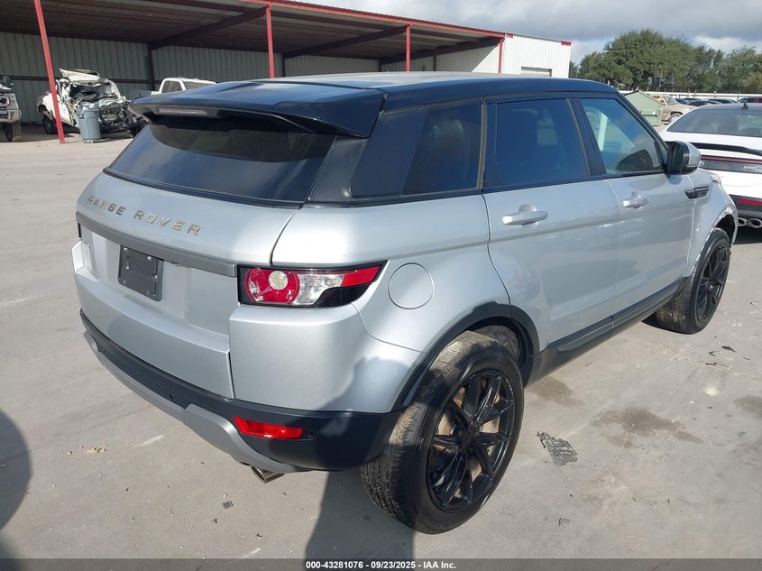 Vin: salvp2bg4dh852259, lot: 43775680, land rover range rover evoque pure 20134