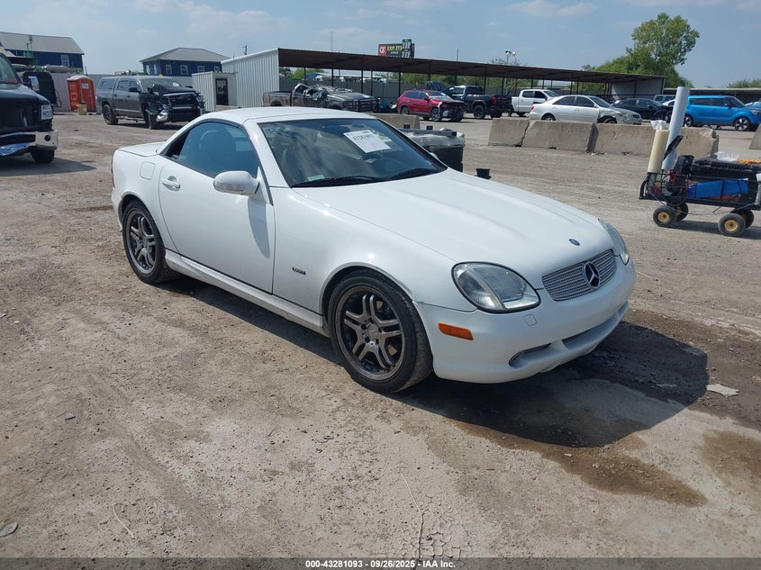 2001 Mercedes-Benz Slk 230 Kompressor