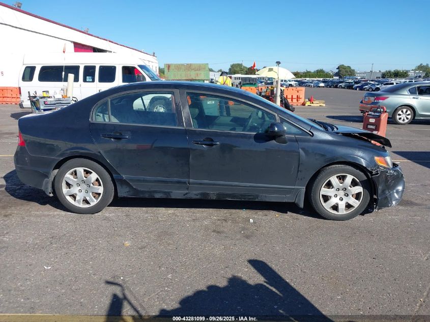 2008 Honda Civic Lx VIN: 1HGFA16548L093732 Lot: 43281099