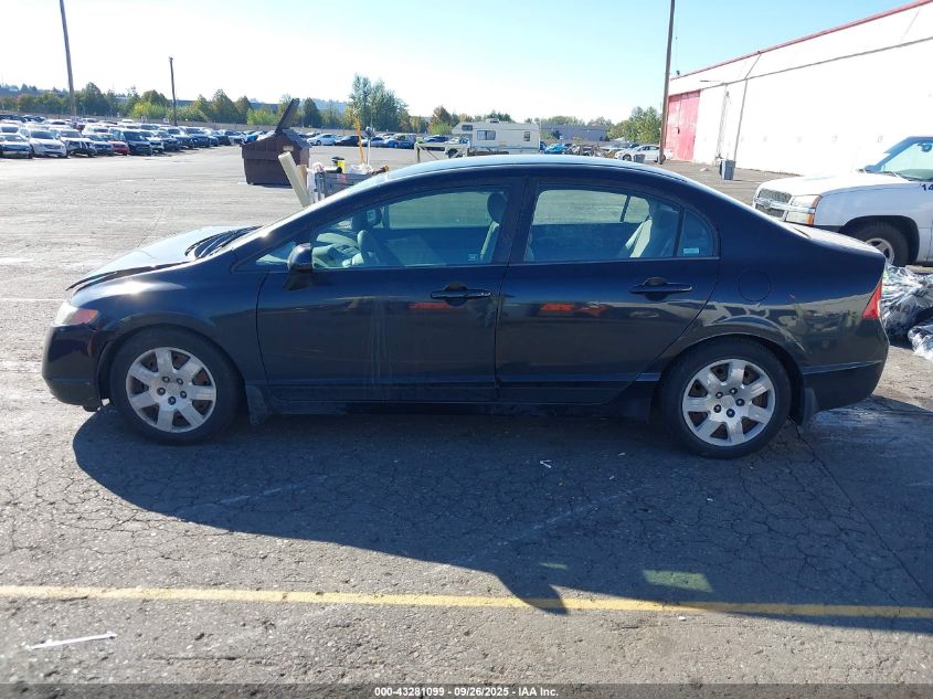 2008 Honda Civic Lx VIN: 1HGFA16548L093732 Lot: 43281099