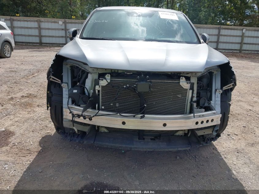 2019 Honda Pilot Ex-L VIN: 5FNYF5H57KB031636 Lot: 43281103