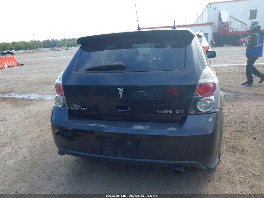 2009 Pontiac Vibe Gt VIN: 5Y2SR67079Z411637 Lot: 43281145