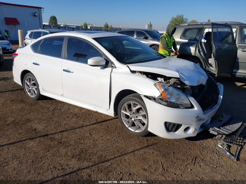 3N1AB7AP4EY336365 2014 Nissan Sentra Sr auction photo 1