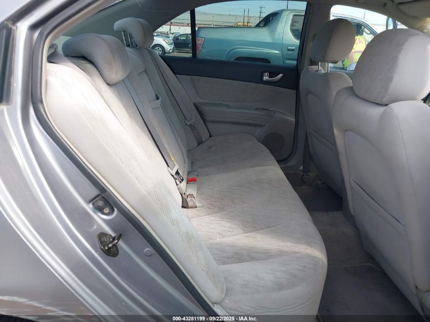 2006 Hyundai Sonata Gl VIN: 5NPET46C46H060431 Lot: 43281199