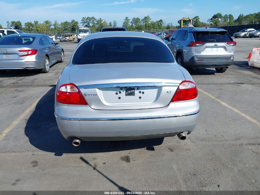 2005 Jaguar S-Type 4.2L V8 VIN: SAJWA01U95HN21494 Lot: 43281223