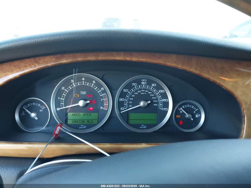 2005 Jaguar S-Type 4.2L V8 VIN: SAJWA01U95HN21494 Lot: 43281223