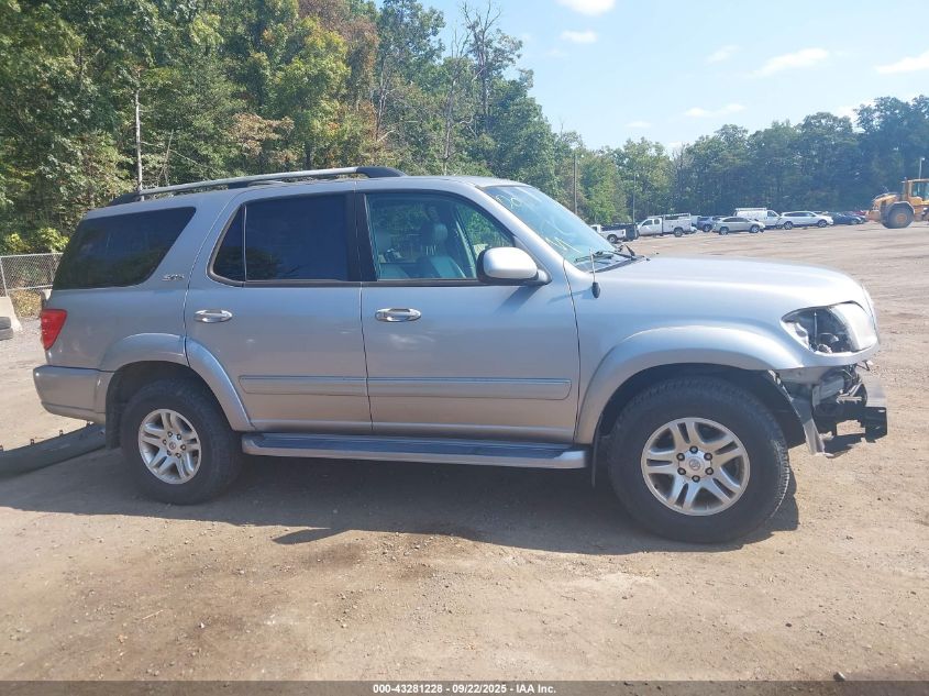 2003 Toyota Sequoia Sr5 V8 VIN: 5TDBT44A73S204886 Lot: 43281228