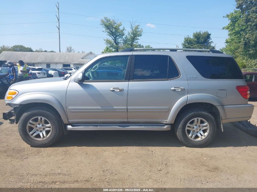 2003 Toyota Sequoia Sr5 V8 VIN: 5TDBT44A73S204886 Lot: 43281228