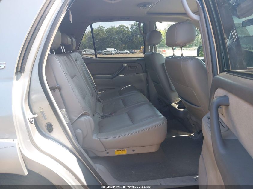 2003 Toyota Sequoia Sr5 V8 VIN: 5TDBT44A73S204886 Lot: 43281228
