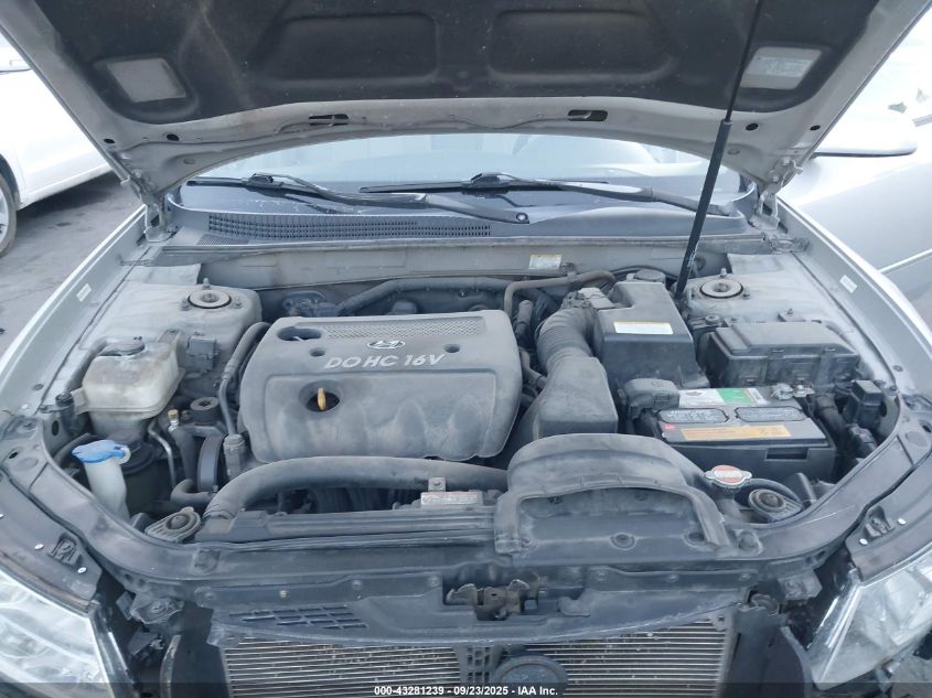 2008 Hyundai Sonata Gls VIN: 5NPET46C78H380121 Lot: 43281239