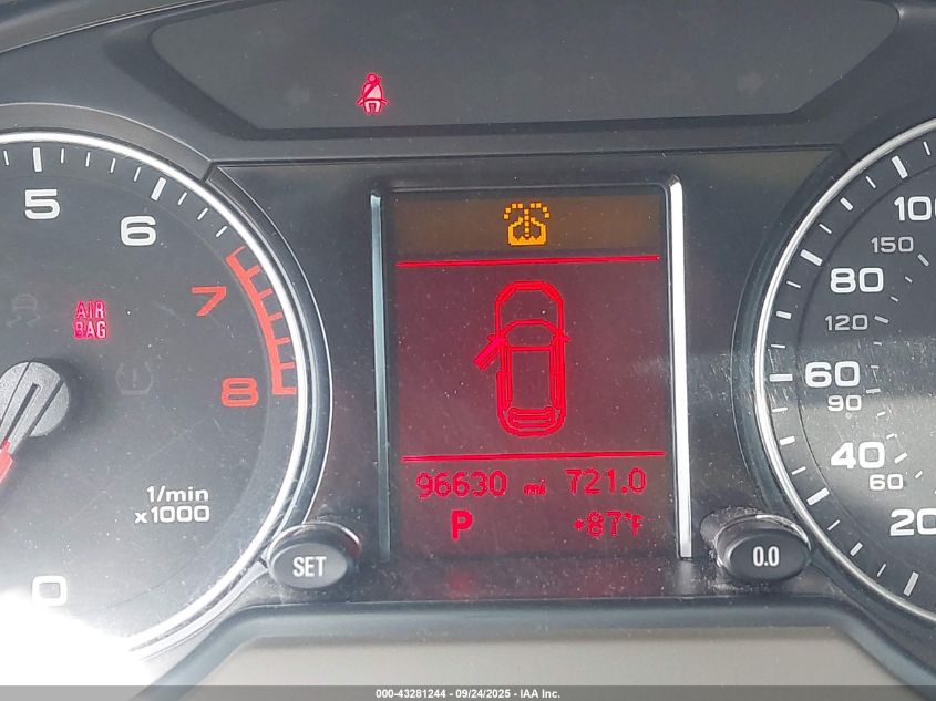 2010 Audi Q5 3.2 Premium VIN: WA1LKAFP3AA088713 Lot: 43281244