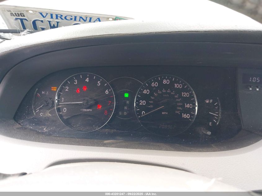 2005 Toyota Avalon Xls VIN: 4T1BK36BX5U050686 Lot: 43281247