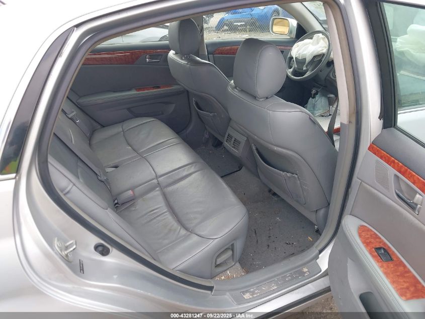 2005 Toyota Avalon Xls VIN: 4T1BK36BX5U050686 Lot: 43281247