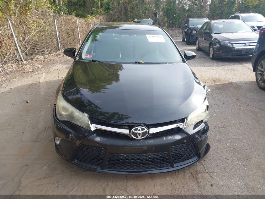 2015 Toyota Camry Se VIN: 4T1BF1FK8FU028857 Lot: 43281250