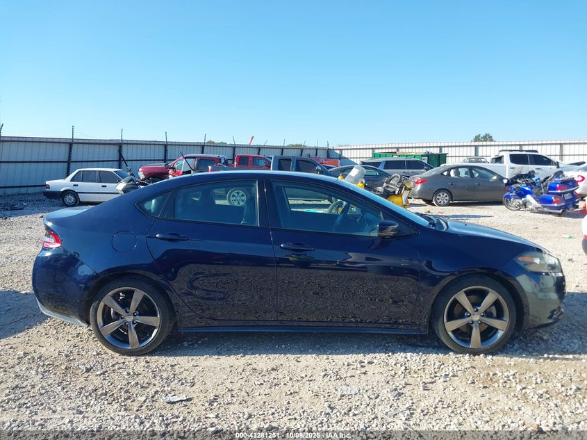 2016 Dodge Dart Gt VIN: 1C3CDFEB0GD539885 Lot: 43281251