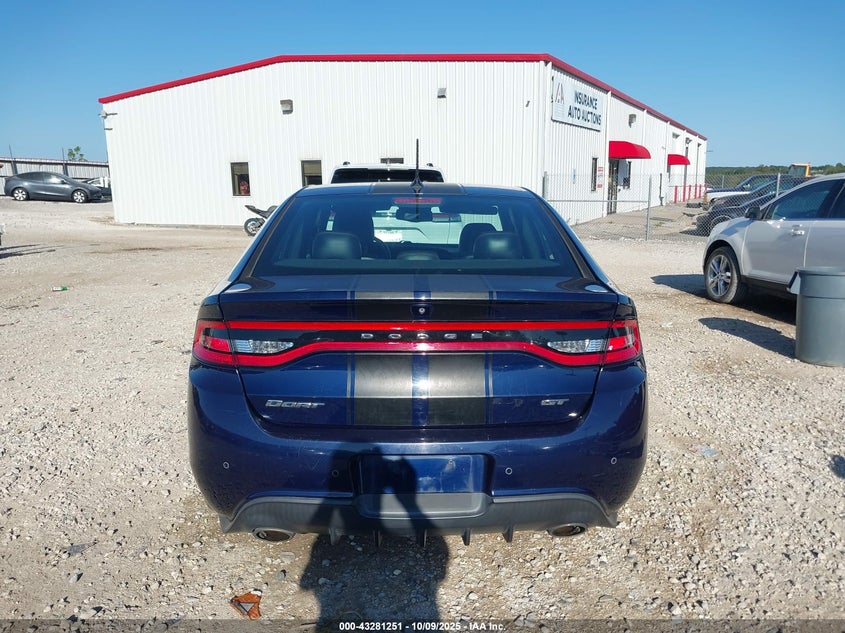 2016 Dodge Dart Gt VIN: 1C3CDFEB0GD539885 Lot: 43281251