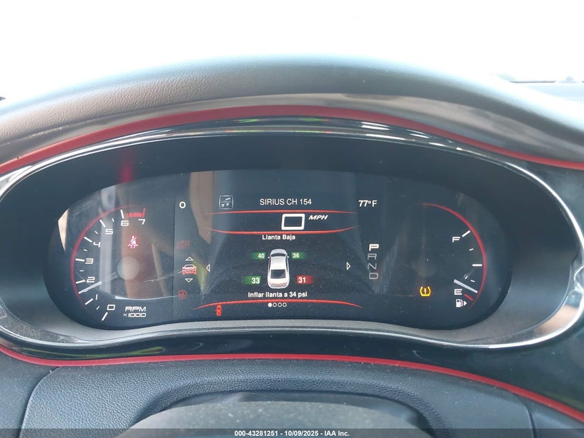 2016 Dodge Dart Gt VIN: 1C3CDFEB0GD539885 Lot: 43281251